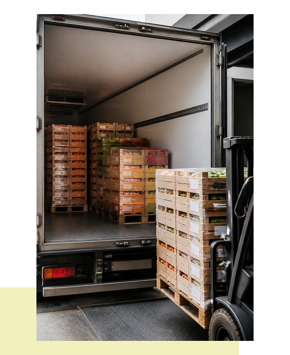 Перевозка сельхозпродукции на паллетах с доставкой в Канск